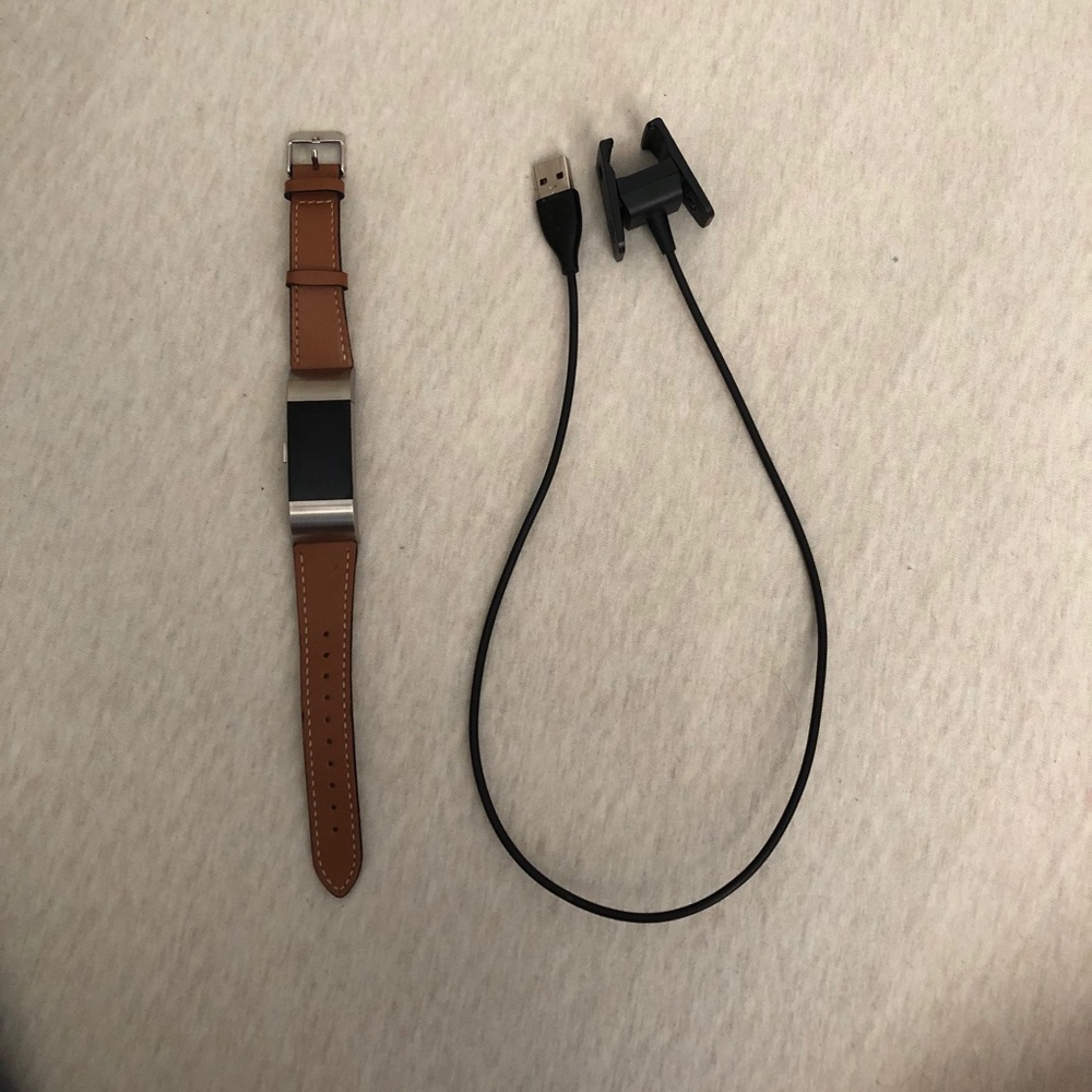 Fitbit Charge 2 with charger